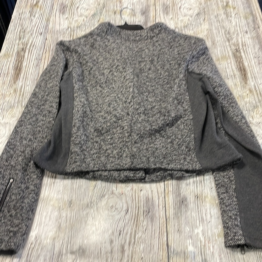 Hem And Thread Sweater Jacket - image 8